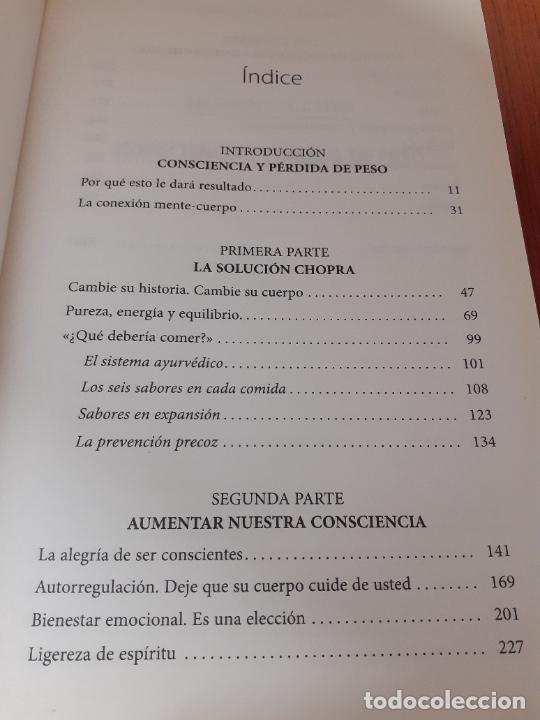 Libros: &iquest; DE QUE TIENES HAMBRE ? - NUTRICION - DEEPAK CHOPRA - Foto 3
