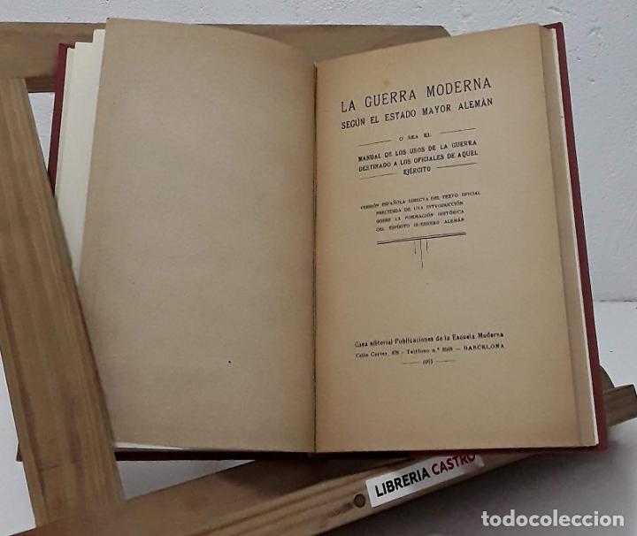 Libros: La Guerra Moderna - Estado Mayor Alem&aacute;n - Foto 1