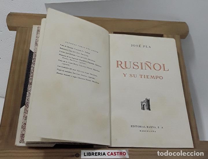 Libros: Rusi&ntilde;ol y su tiempo - Josep Pla - Foto 1