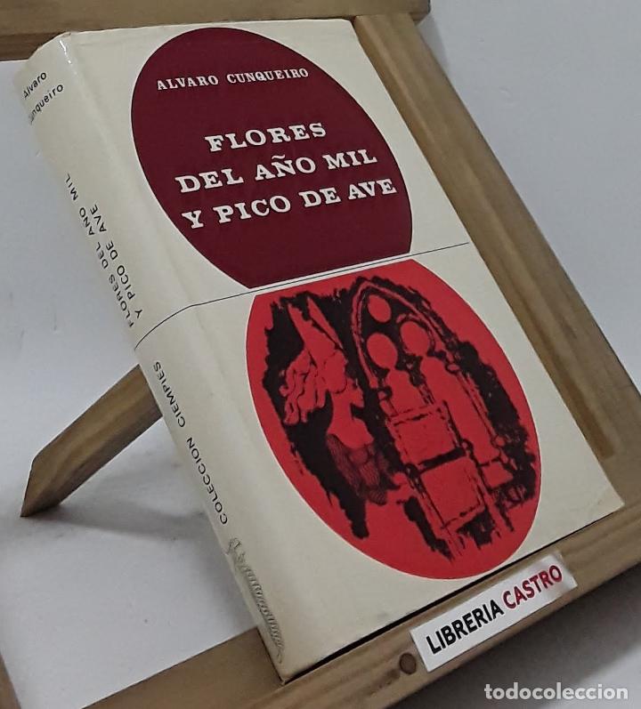 Libros: Flores del a&ntilde;o mil y pico de ave - &Aacute;lvaro Cunqueiro - Foto 1