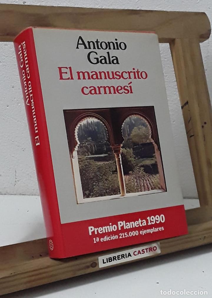 Libros: El manuscrito carmes&iacute; - Antonio Gala - Foto 1