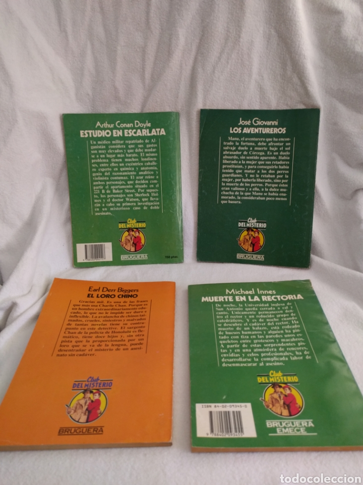 Libros: Club del misterio. Bruguera. 4 tomos. - Foto 2
