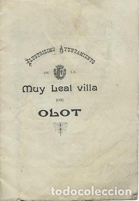 Libros: Ilustrisimo Ayuntamiento de la muy leal Villa de Olot - Foto 1