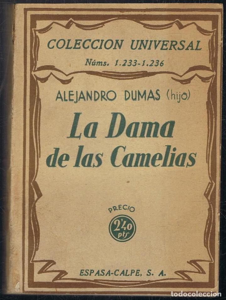 Libros: Dumas. Alejandro, (hijo) - LA DAMA DE LAS CAMELIAS - Foto 1