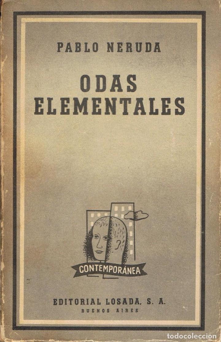 Libros: Neruda. Pablo - ODAS ELEMENTALES - Foto 1