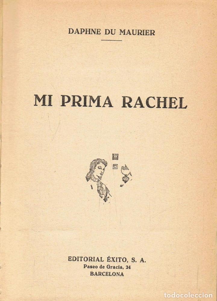 Libros: Maurier. Daphne du - MI PRIMA RACHEL - Foto 1