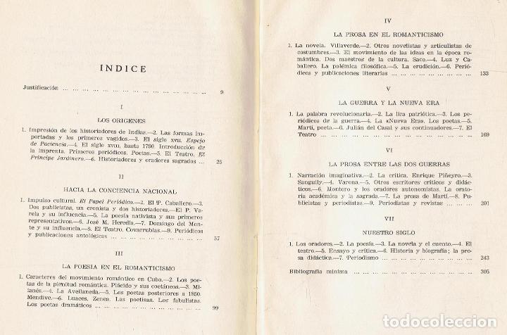 Libros: Remos. Juan J. - PROCESO HIST&Atilde;�RICO DE LAS LETRAS CUBANAS - Foto 2