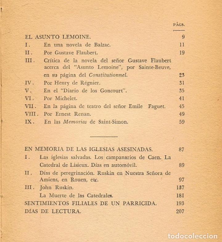 Libros: Proust. Marcel - EL CASO LEMOINE - Foto 2