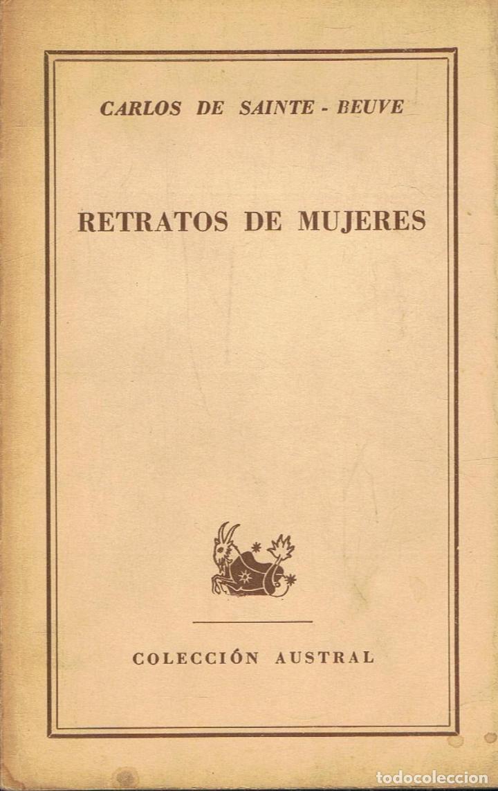 Libros: Sainte-Beuve. Carlos de - RETRATOS DE MUJERES - Foto 1