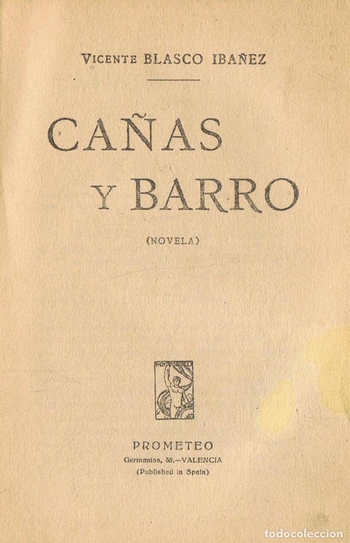 Libros: Blasco Ib&Atilde;&iexcl;&Atilde;&plusmn;ez. Vicente - CA&Atilde;�AS Y BARRO - Foto 1