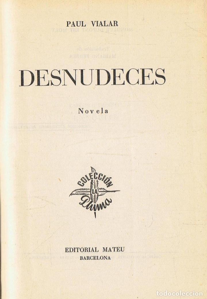 Libros: Vialar. Paul - DESNUDECES. - Foto 1