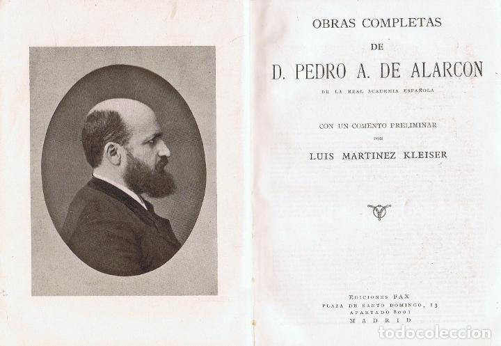 Libros: Alarc&Atilde;&sup3;n. Pedro A. de - OBRAS COMPLETAS - Foto 1