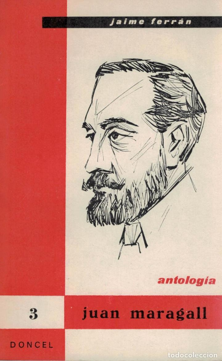Libros: Ferran, Jaime. - JUAN MARAGALL ( ANTOLOG&Atilde;�A ). - Foto 1