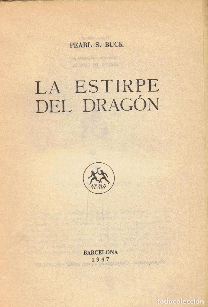 Libros: Buck. Pearl S - LA ESTIRPE DEL DRAG&Atilde;�N - Foto 1