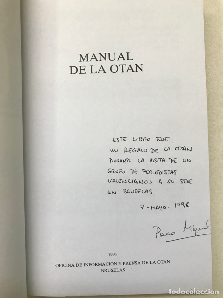 Libros: Manual de la OTAN 18x12cm.374 p&aacute;ginas Ref K 1 - Foto 2