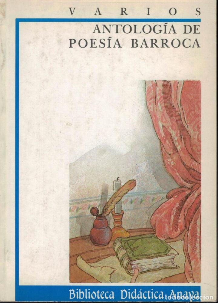 Libros: Varios. - ANTOLOG&Atilde;�A DE POES&Atilde;�A BARROCA. - Foto 1