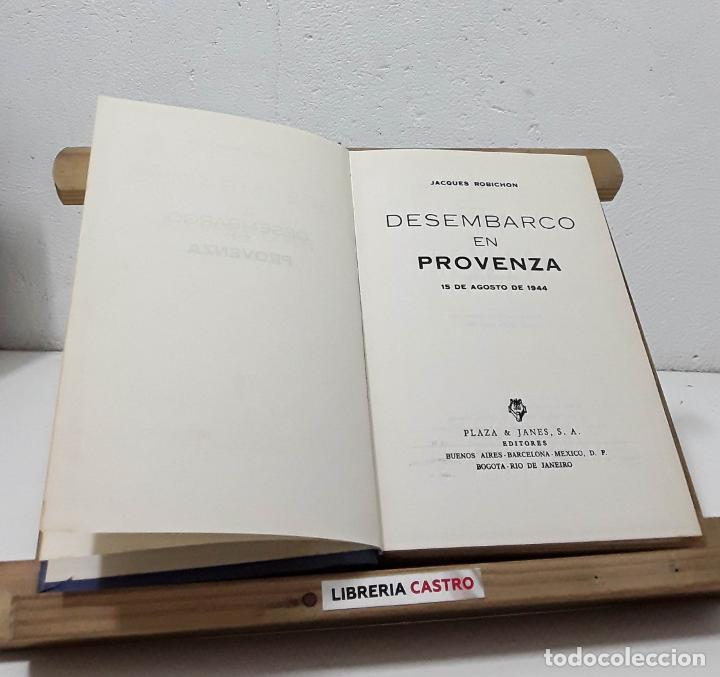 Libros: Desembarco en Provenza. 15 de Agosto de 1944 - Jacques Robichon - Foto 3