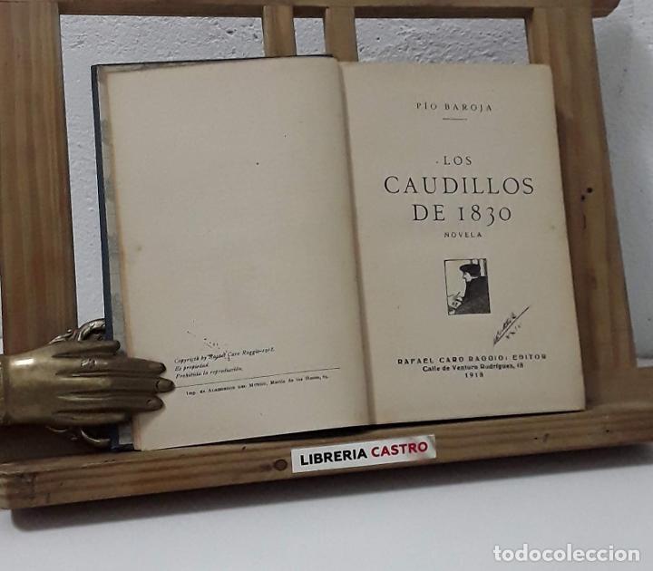 Libros: Los Caudillos de 1830 - P&iacute;o Baroja - Foto 1