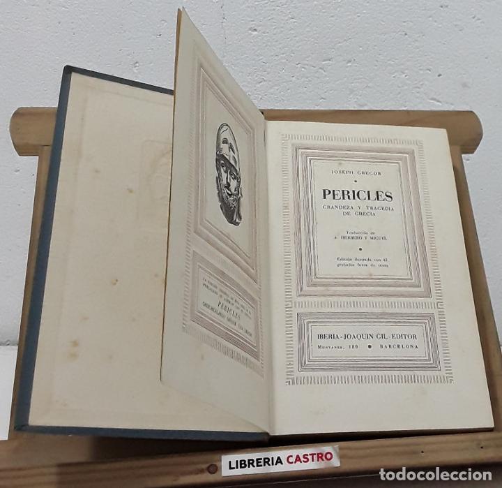 Libros: Pericles. Grandeza y tragedia de Grecia - Joseph Gregor - Foto 1