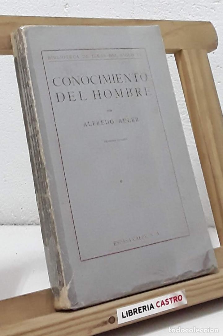 Libros: Conocimiento del hombre - Alfredo Adler - Foto 1