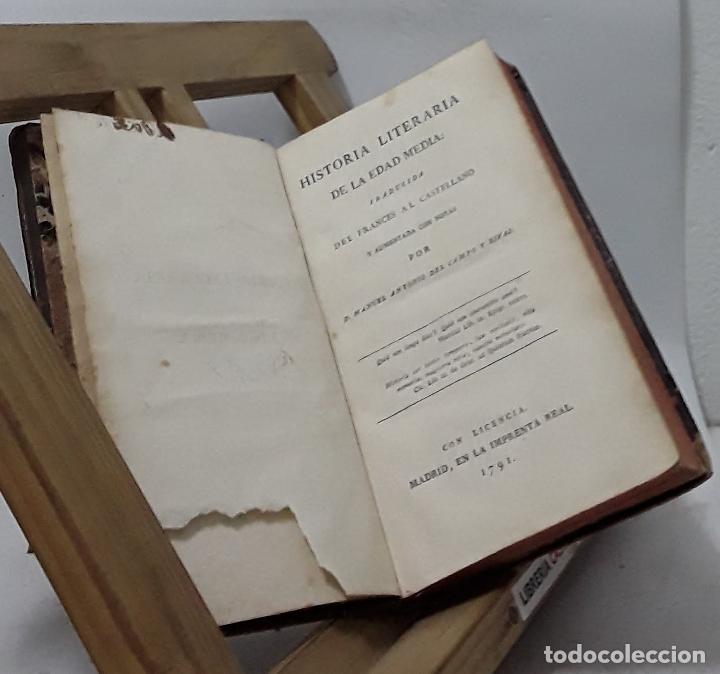 Libros: Historia literaria de la Edad Media - An&oacute;nimo - Foto 1