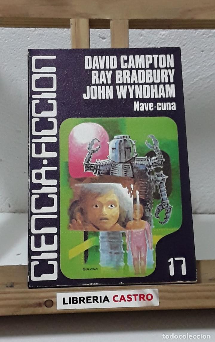 Libros: Nave-cuna - David Campton, Ray Bradbury y John Wyndham - Foto 1