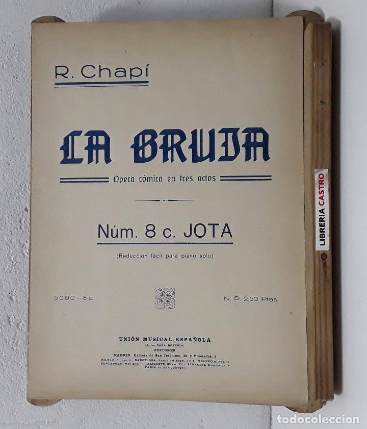 Libros: La Bruja. &Oacute;pera c&oacute;mica en tres actos - R. Chap&iacute; - Foto 1
