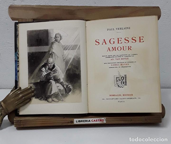 B&uuml;cher: Sagesse amour (Numerado) - Paul Verlaine.