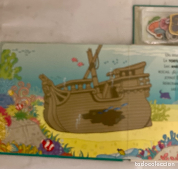 Libros: Libro Animales del mar, con figuras magn&eacute;ticas, - Foto 3