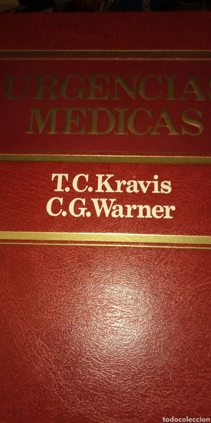 Libros: URGENCIAS MEDICAS. T. Č. KRAVIS, C. G. WARNER. - Foto 1