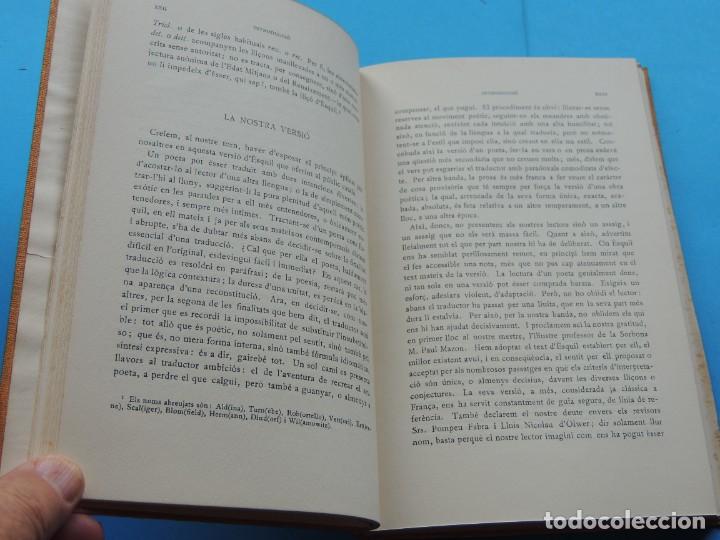 Libros: &Egrave;SQUIL. TRAG&Egrave;DIES I (Fundaci&oacute; Bernat Metge. Escriptors Grecs) - Foto 4