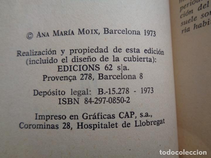 Libros: 24 X 24 ANA MAR&Iacute;A MOIX. 1973 - Foto 2