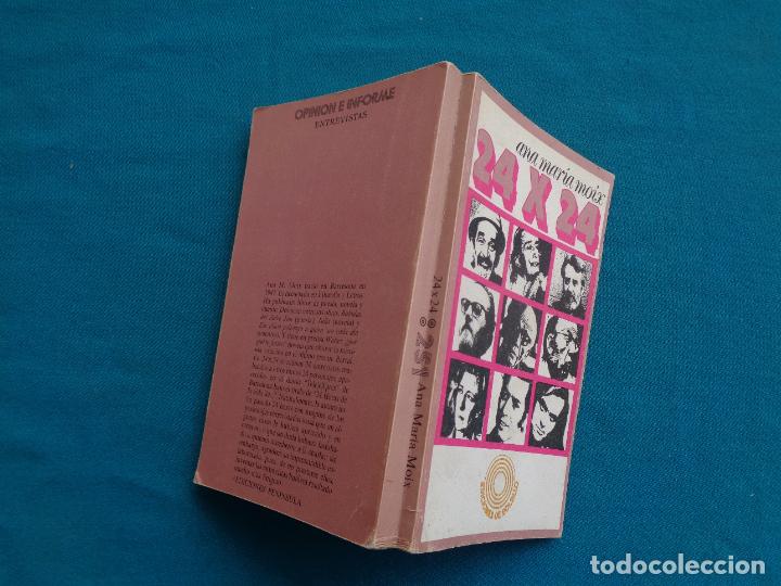 Libros: 24 X 24 ANA MAR&Iacute;A MOIX. 1973 - Foto 3