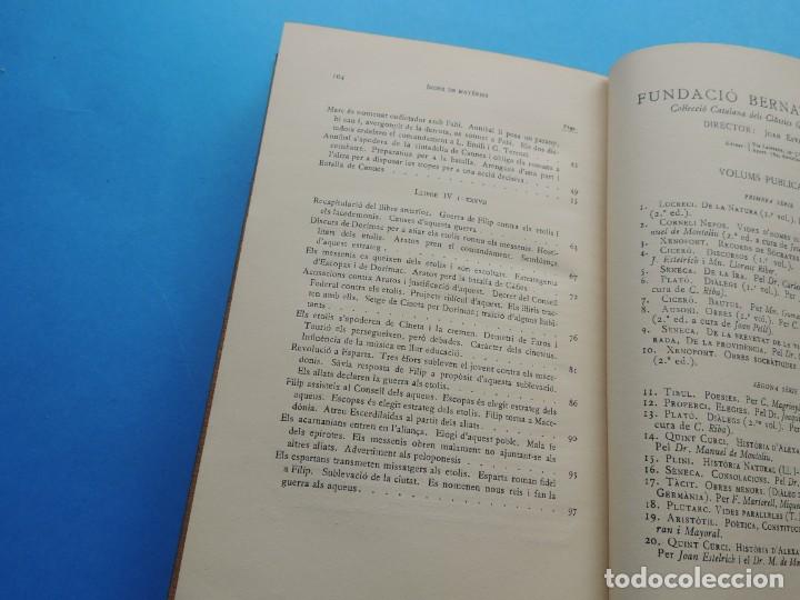 Libros: POLIBI.- HIST&Ograve;RIA . III (Fundaci&oacute; Bernat Metge. Escriptors GRECS) - Foto 6