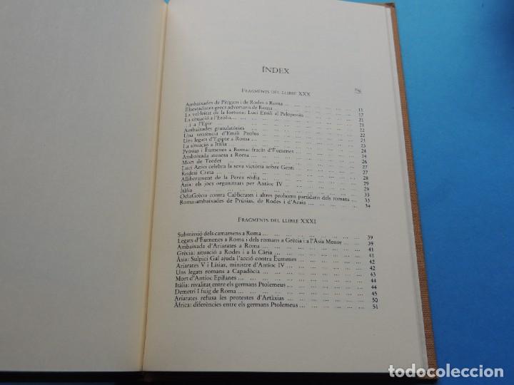 Libros: POLIBI.- HIST&Ograve;RIA . XI (Fundaci&oacute; Bernat Metge. Escriptors GRECS) - Foto 5