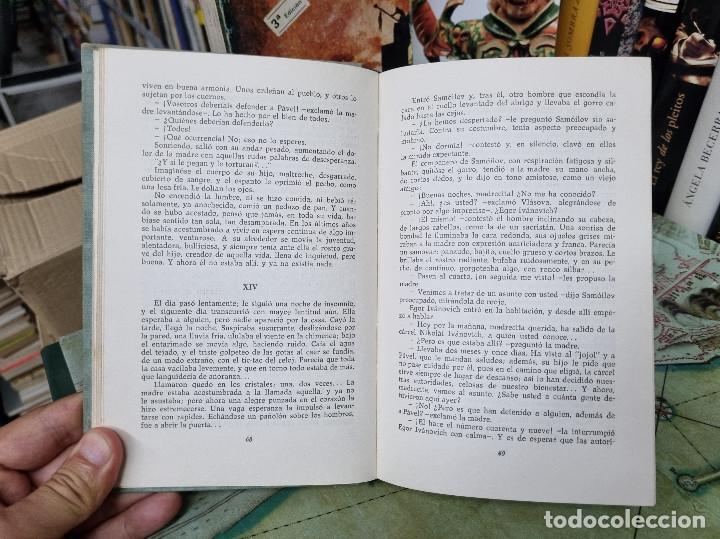 Libros: LA MADRE. NOVELA EN DOS PARTES - M&aacute;ximo Gorki - Foto 3