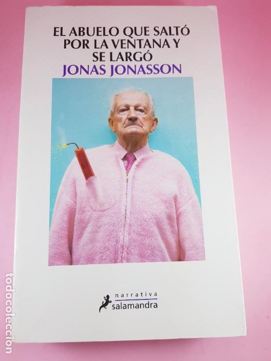 Libri di seconda mano: LIBRO-EL ABUELO QUE SALT&Oacute; POR LA VENTANA Y SE LARG&Oacute;-JONAS JONASSON-1&ordf;EDICI&Oacute;N-2012-SALAMANDRA