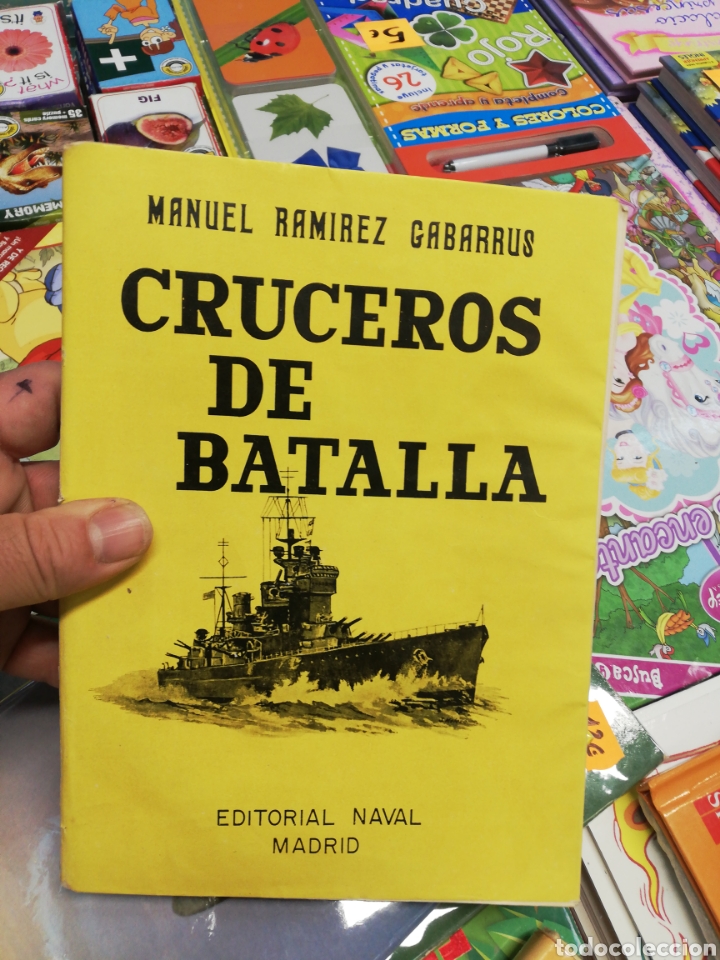 Libros: Cruceros de batalla, Manuel Ram&iacute;rez gabarrus, editorial naval - Foto 1