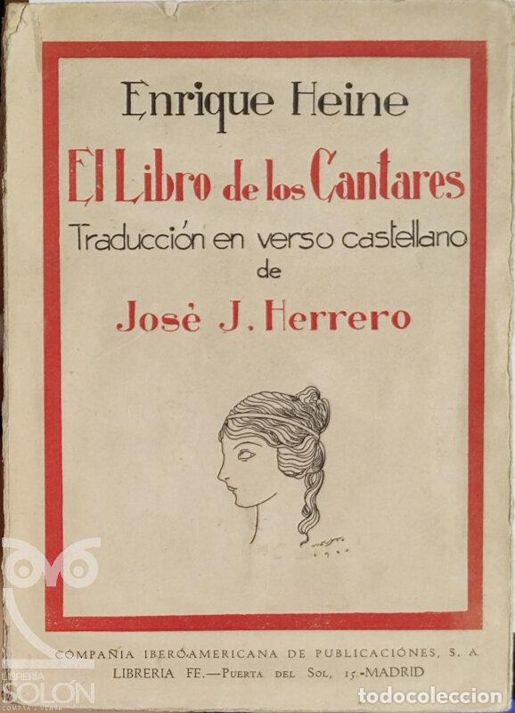 Libros: El libro de los Cantares - Enrique Heine - Foto 1