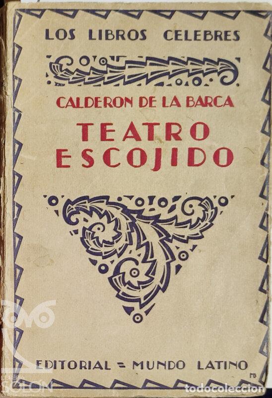 Libros: Teatro Escojido - Pedro Calder&oacute;n de la Barca - Foto 1