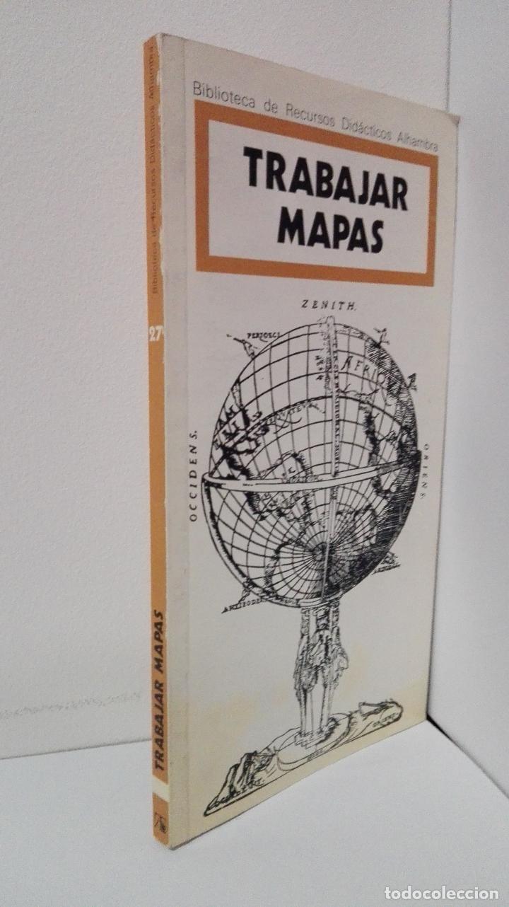 Libros: TRABAJAR MAPAS - VV. AA. - Foto 1