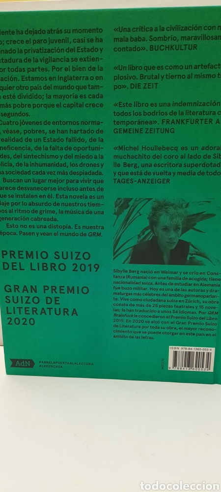 Libros: GRM Brainfuck de Sibylle Berg - Foto 2
