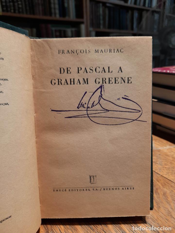 Libros: De Pascal a Graham Greene. - MAURIAC, Fran&ccedil;ois. - Foto 2