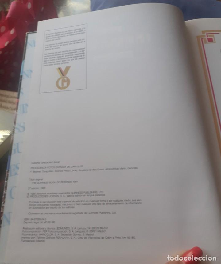 Libros: Libro Guinness de los Records 1991. - Foto 2