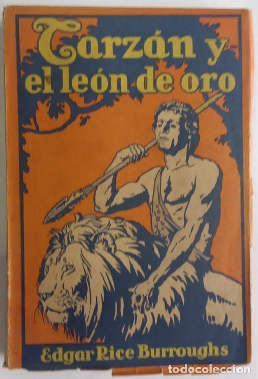 Libros: RICE BURROUGHS, Edgar. - Tarz&aacute;n y el le&oacute;n de oro. - Foto 1