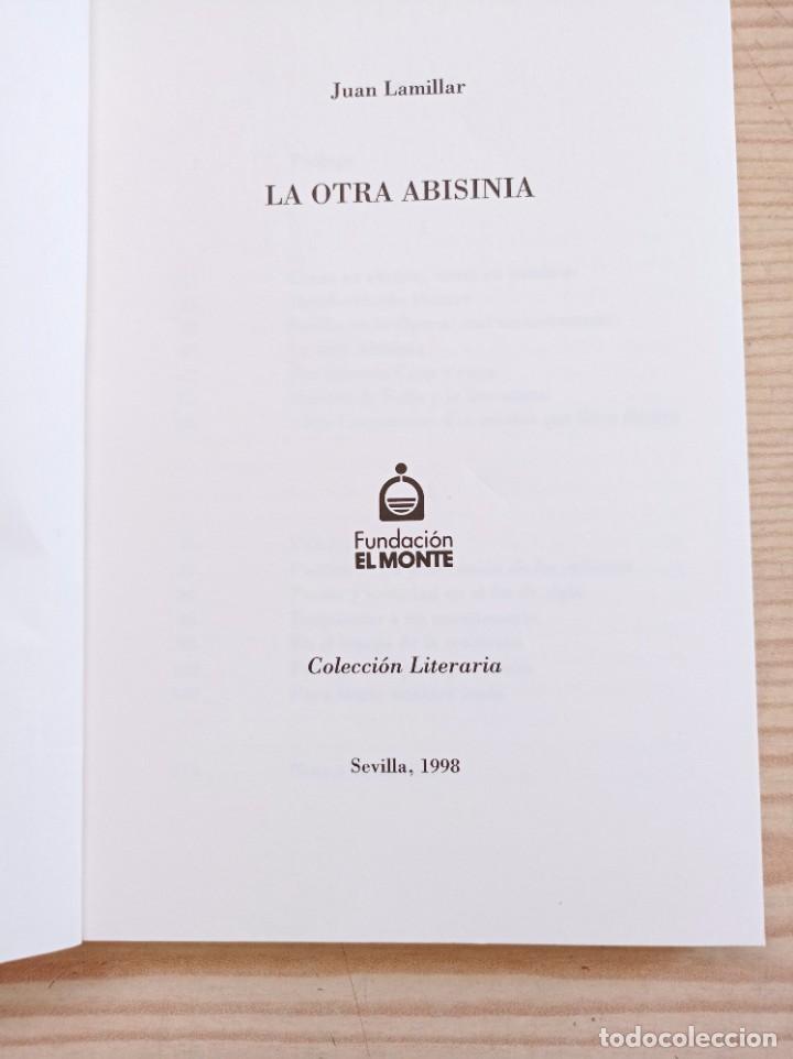 Libros: La Otra Abisinia - Juan Lamillar - 1998 - Foto 2