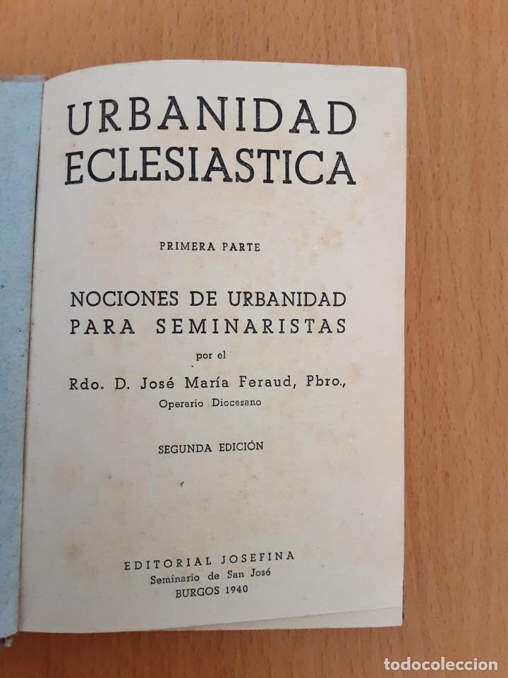 Libros: Urbanidad eclesi&aacute;stica - Foto 2