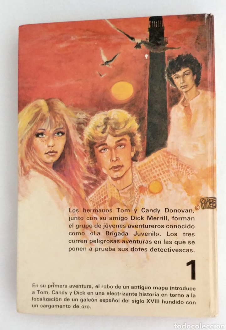 Libros: LA BRIGADA JUVENIL. EL ENIGMA DEL TESORO SUMERGIDO. - Foto 2