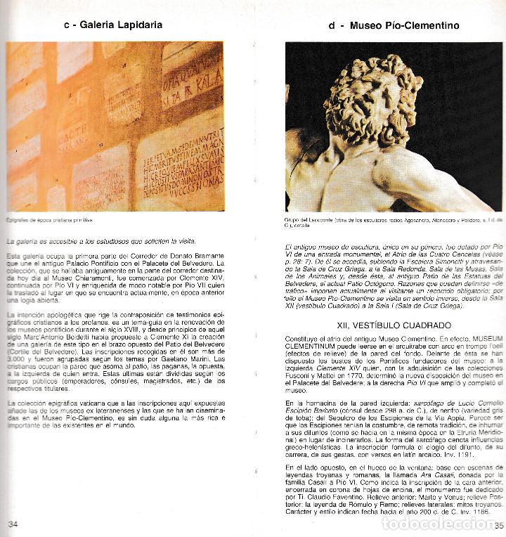 Libros: GU&Iacute;A DE LOS MUSEOS VATICANOS. 1979 - Foto 2