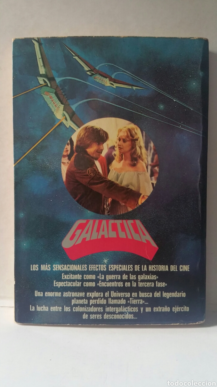 Libros: Galactica. Glen A. Larson y Thurston, ediciones Mart&iacute;nez Roca 1978. - Foto 3